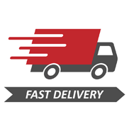We deliver anywhere withing 24 hours.