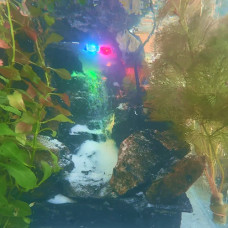 Natural sand waterfall for fish tanks